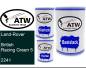 Preview: Land-Rover, British Racing Green 5, 2241: 500ml Lackdose + 500ml Klarlack + 250ml Härter - Set, von ATW Autoteile West.
